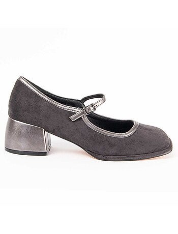 Scarpa Con Tacco Materiale Sintetico E Tessile Montevita