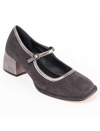 Scarpa Con Tacco Materiale Sintetico E Tessile Montevita