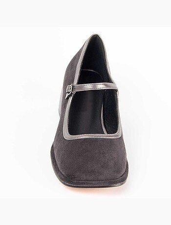 Scarpa Con Tacco Materiale Sintetico E Tessile Montevita