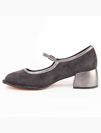 Scarpa Con Tacco Materiale Sintetico E Tessile Montevita