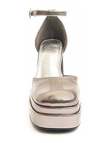 Scarpa Con Tacco Materiale Sintetico E Tessile Montevita