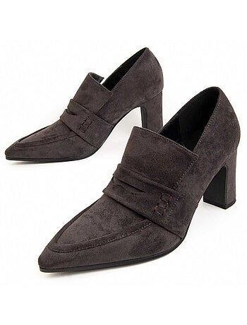 Scarpa Con Tacco Materiale Sintetico E Tessile Montevita