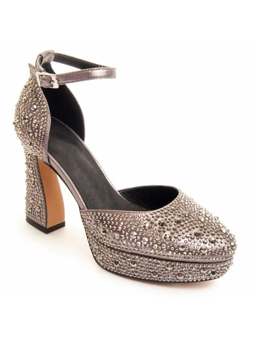 Scarpa Con Tacco Materiale Sintetico E Tessile Montevita - Kiabi