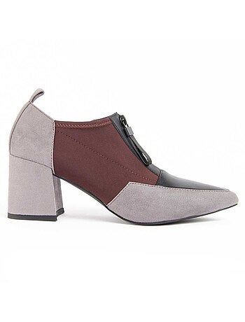 Scarpa Con Tacco Materiale Sintetico E Tessile Montevita