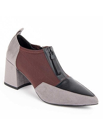 Scarpa Con Tacco Materiale Sintetico E Tessile Montevita
