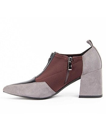 Scarpa Con Tacco Materiale Sintetico E Tessile Montevita