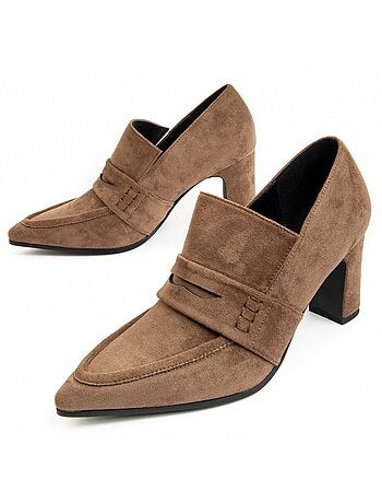 Scarpa Con Tacco Materiale Sintetico E Tessile Montevita