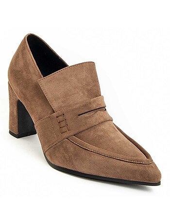 Scarpa Con Tacco Materiale Sintetico E Tessile Montevita