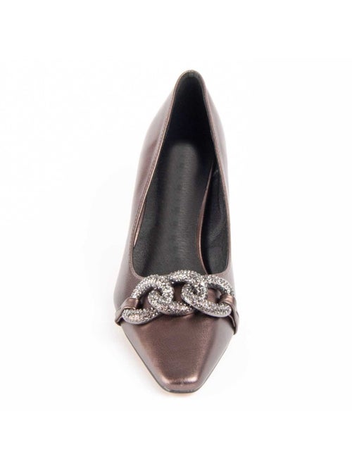 Scarpa Con Tacco Materiale Sintetico E Tessile Montevita - Kiabi