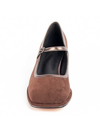Scarpa Con Tacco Materiale Sintetico E Tessile Montevita