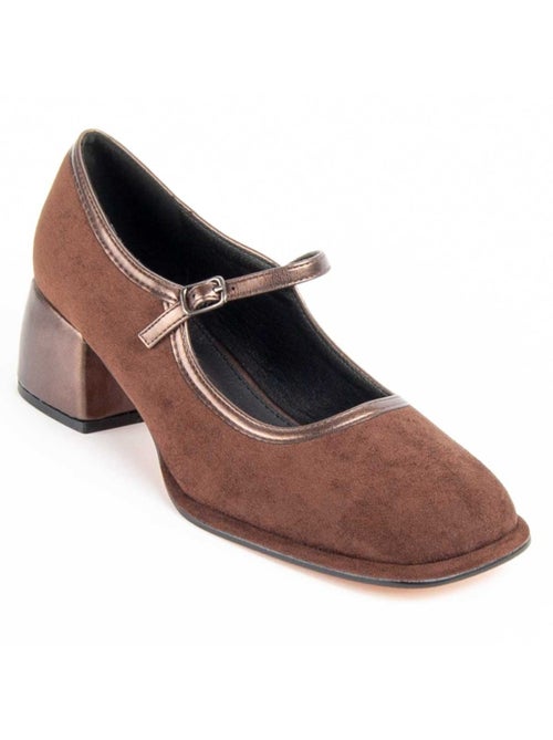 Scarpa Con Tacco Materiale Sintetico E Tessile Montevita - Kiabi