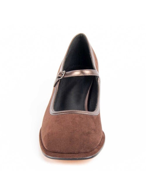 Scarpa Con Tacco Materiale Sintetico E Tessile Montevita - Kiabi