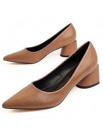 Scarpa Con Tacco Materiale Sintetico E Tessile Montevita
