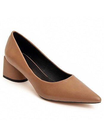 Scarpa Con Tacco Materiale Sintetico E Tessile Montevita