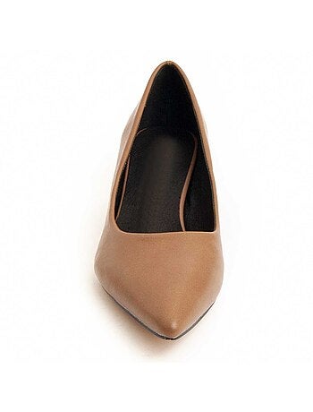 Scarpa Con Tacco Materiale Sintetico E Tessile Montevita