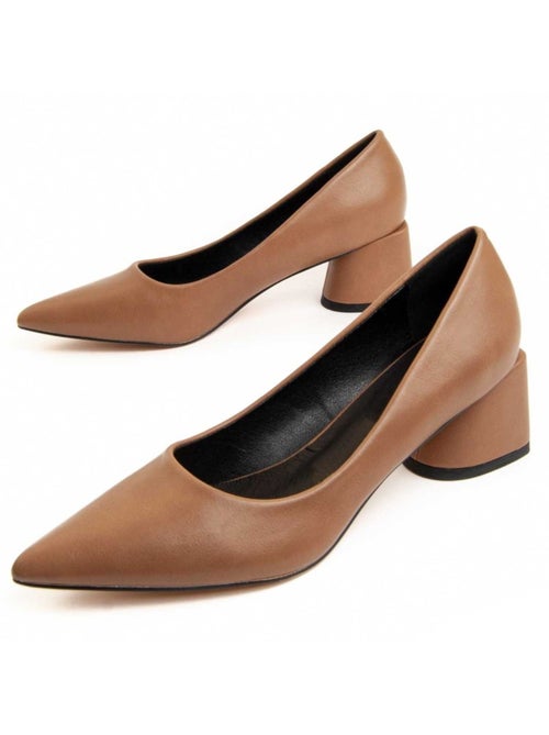 Scarpa Con Tacco Materiale Sintetico E Tessile Montevita - Kiabi