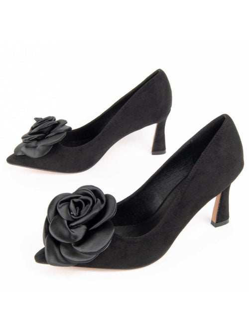 Scarpa Con Tacco Materiale Sintetico E Tessile Montevita - Kiabi