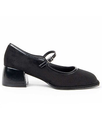 Scarpa Con Tacco Materiale Sintetico E Tessile Montevita