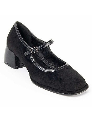 Scarpa Con Tacco Materiale Sintetico E Tessile Montevita