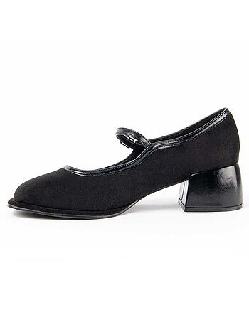 Scarpa Con Tacco Materiale Sintetico E Tessile Montevita