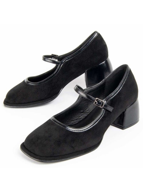 Scarpa Con Tacco Materiale Sintetico E Tessile Montevita - Kiabi