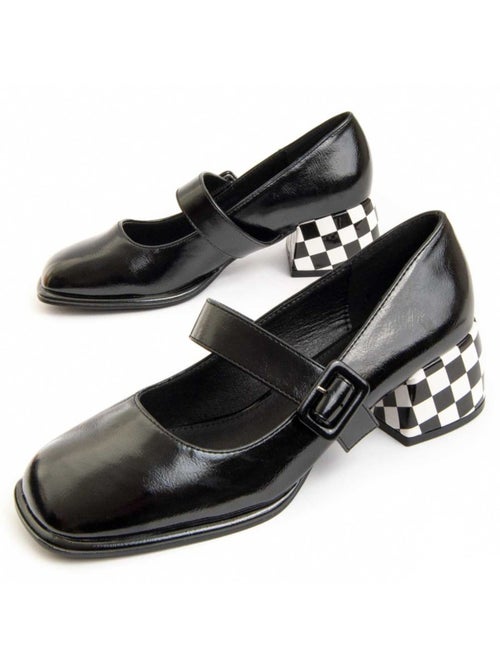 Scarpa Con Tacco Materiale Sintetico E Tessile Montevita - Kiabi