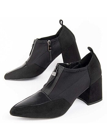 Scarpa Con Tacco Materiale Sintetico E Tessile Montevita