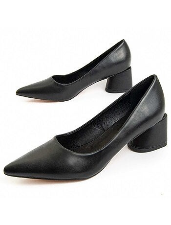 Scarpa Con Tacco Materiale Sintetico E Tessile Montevita