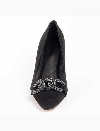 Scarpa Con Tacco Materiale Sintetico E Tessile Montevita