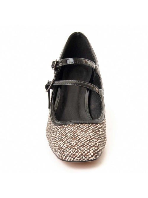 Scarpa Con Tacco Materiale Sintetico E Tessile Montevita - Kiabi