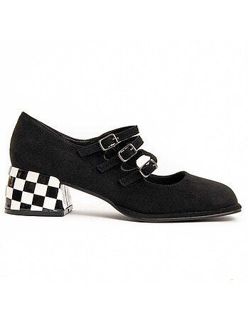 Scarpa Con Tacco Materiale Sintetico E Tessile Montevita