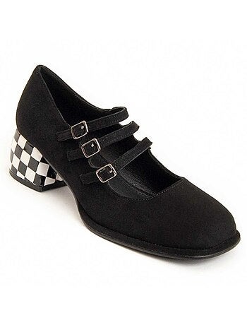 Scarpa Con Tacco Materiale Sintetico E Tessile Montevita