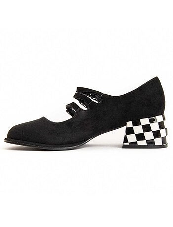 Scarpa Con Tacco Materiale Sintetico E Tessile Montevita
