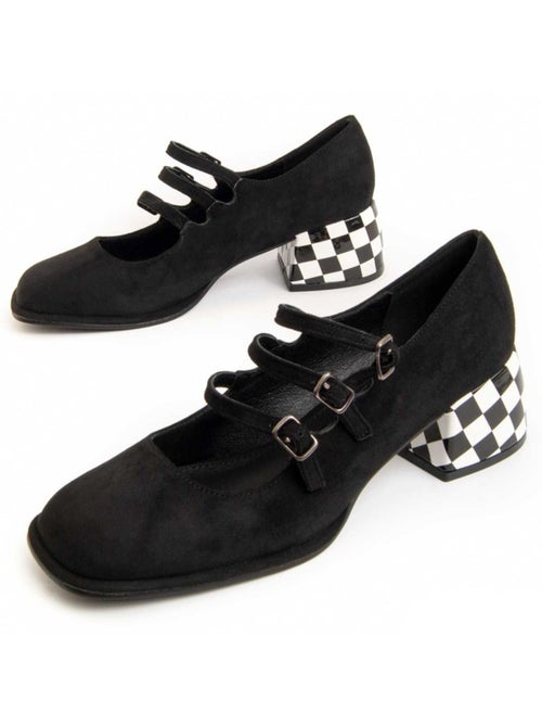 Scarpa Con Tacco Materiale Sintetico E Tessile Montevita - Kiabi