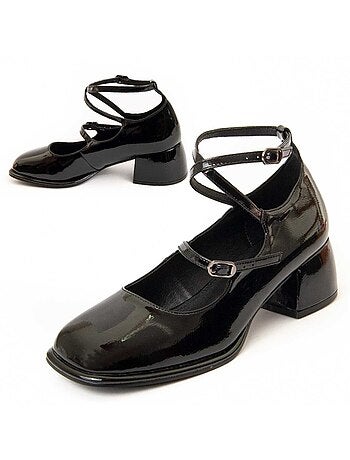 Scarpa Con Tacco Materiale Sintetico E Tessile Montevita