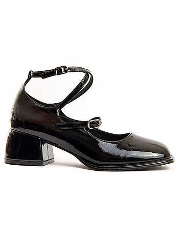 Scarpa Con Tacco Materiale Sintetico E Tessile Montevita