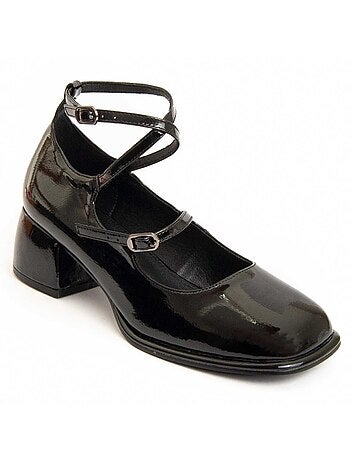 Scarpa Con Tacco Materiale Sintetico E Tessile Montevita