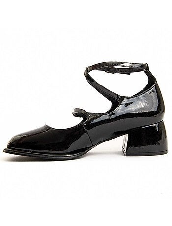 Scarpa Con Tacco Materiale Sintetico E Tessile Montevita