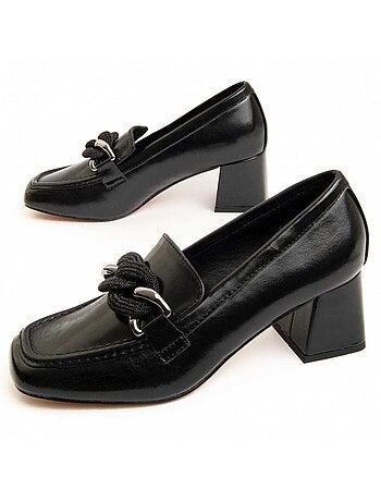 Scarpa Con Tacco Materiale Sintetico E Tessile Montevita
