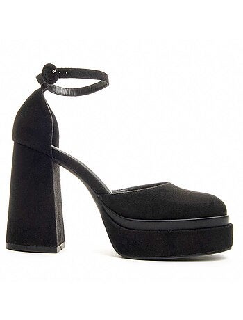 Scarpa Con Tacco Materiale Sintetico E Tessile Montevita