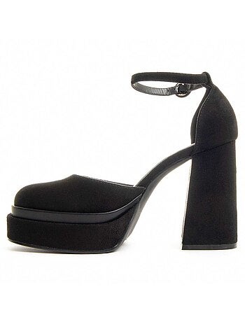 Scarpa Con Tacco Materiale Sintetico E Tessile Montevita