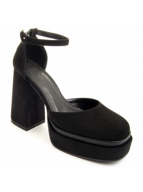 Scarpa Con Tacco Materiale Sintetico E Tessile Montevita - Kiabi