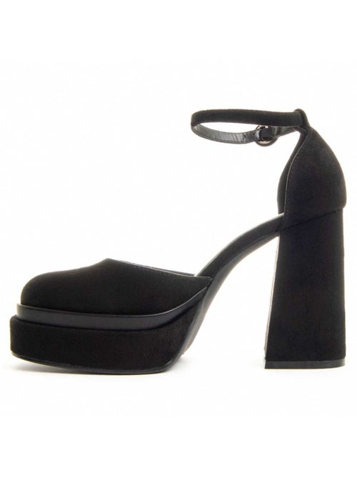 Scarpa Con Tacco Materiale Sintetico E Tessile Montevita - Kiabi