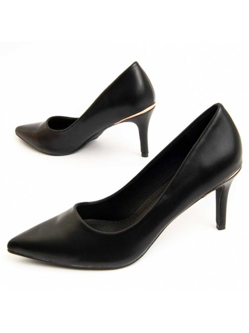 Scarpa Con Tacco Materiale Sintetico E Tessile Montevita - Kiabi