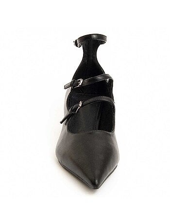 Scarpa Con Tacco Materiale Sintetico E Tessile Montevita
