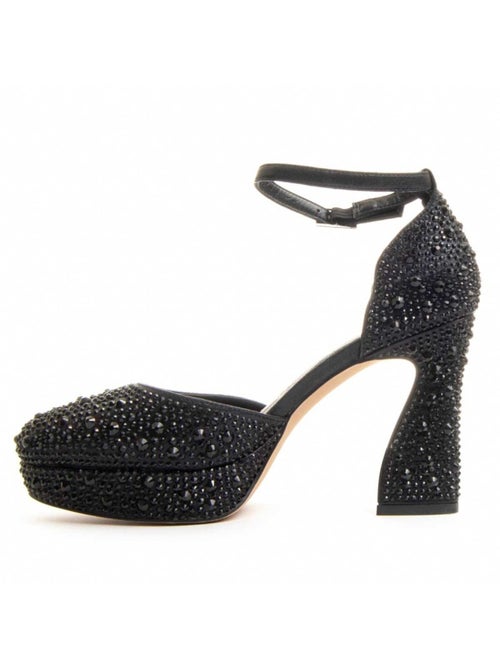 Scarpa Con Tacco Materiale Sintetico E Tessile Montevita - Kiabi