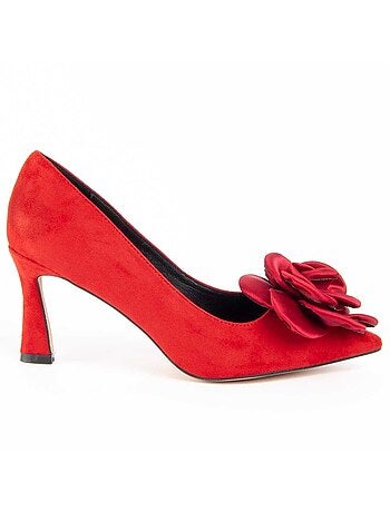 Scarpa Con Tacco Materiale Sintetico E Tessile Montevita