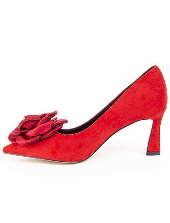 Scarpa Con Tacco Materiale Sintetico E Tessile Montevita