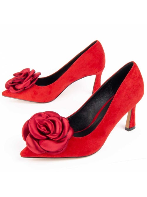 Scarpa Con Tacco Materiale Sintetico E Tessile Montevita - Kiabi