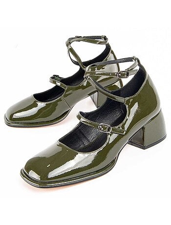 Scarpa Con Tacco Materiale Sintetico E Tessile Montevita
